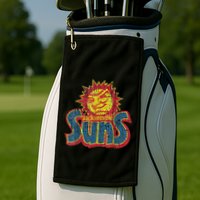 Vintage Jacksonville Suns 60s New Jersey Distressed Style T Golf Towel