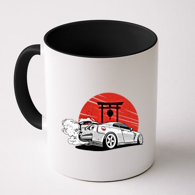 Vintage Japanese Streetcar Racing Turbo Sports Car Gift Mug
