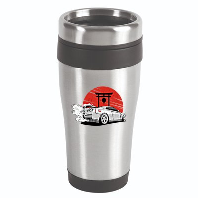 Vintage Japanese Streetcar Racing Turbo Sports Car Gift 16oz Travel Tumbler