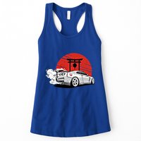Vintage Japanese Streetcar Racing Turbo Sports Car Gift Womens Tank Top