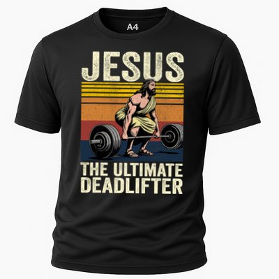 Vintage Jesus The Ultimate Deadlifter Performance Shirt