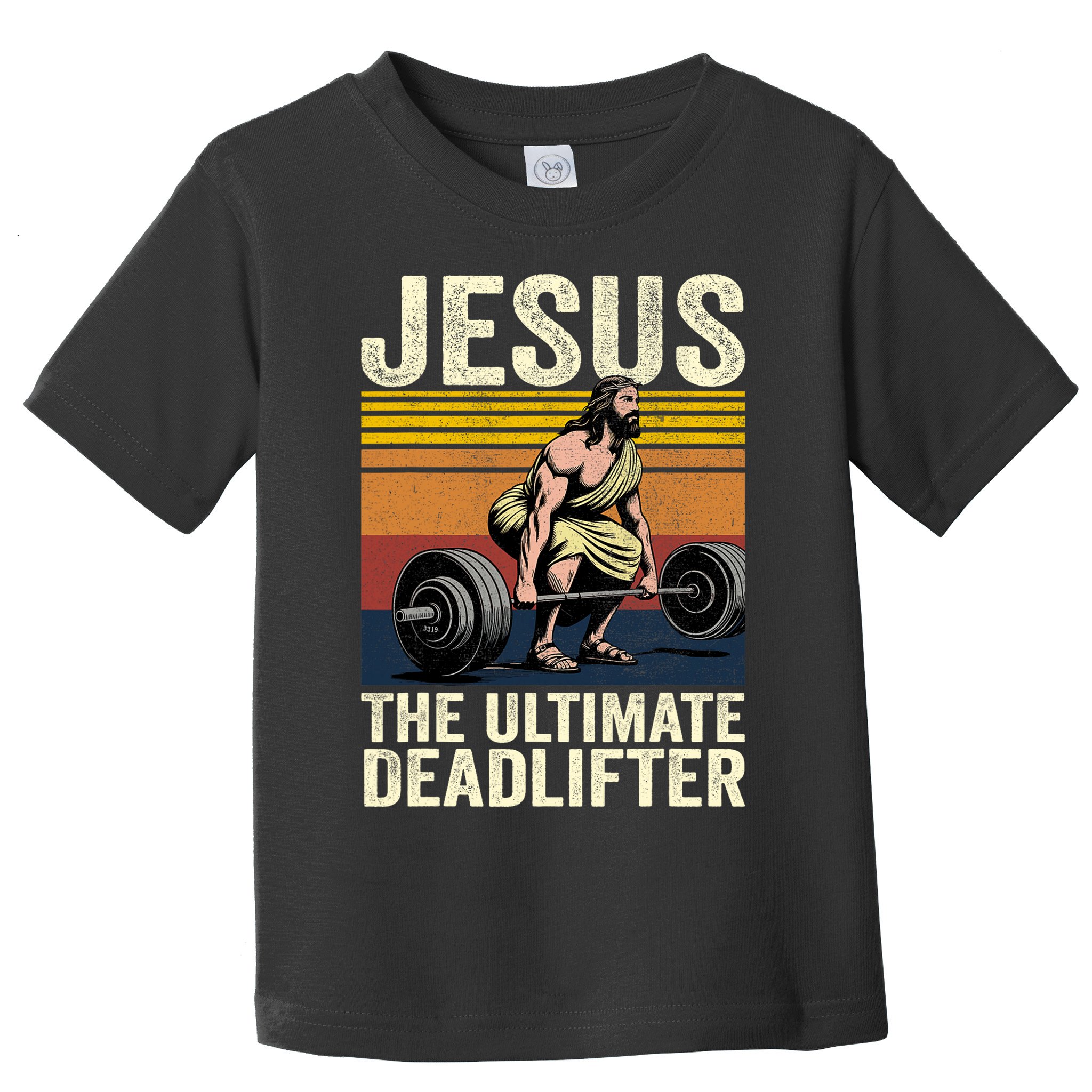 Vintage Jesus The Ultimate Deadlifter Toddler T-Shirt