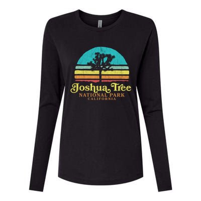 Vintage Joshua Tree National Park Retro Gift Womens Cotton Relaxed Long Sleeve T-Shirt