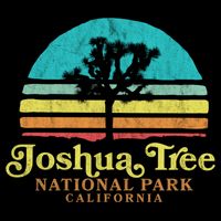 Vintage Joshua Tree National Park Retro Gift Backpack