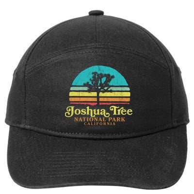 Vintage Joshua Tree National Park Retro Gift 7-Panel Snapback Hat