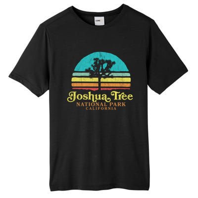 Vintage Joshua Tree National Park Retro Gift Tall Fusion ChromaSoft Performance T-Shirt