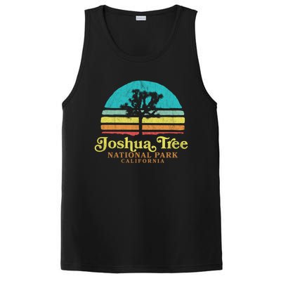 Vintage Joshua Tree National Park Retro Gift PosiCharge Competitor Tank