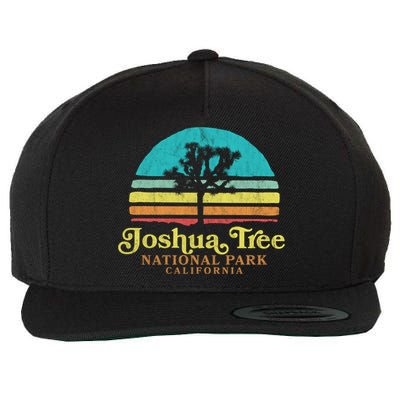 Vintage Joshua Tree National Park Retro Gift Wool Snapback Cap