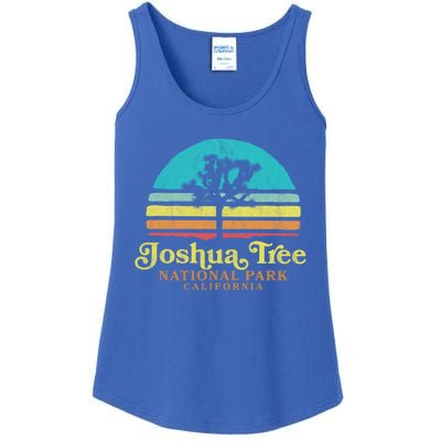 Vintage Joshua Tree National Park Retro Gift Ladies Essential Tank