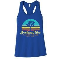 Vintage Joshua Tree National Park Retro Gift Women's Racerback Tank