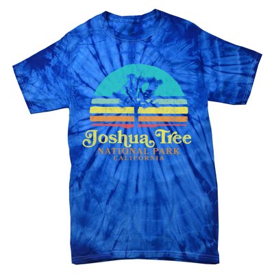 Vintage Joshua Tree National Park Retro Gift Tie-Dye T-Shirt