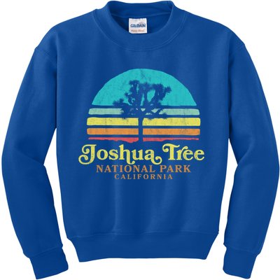 Vintage Joshua Tree National Park Retro Gift Kids Sweatshirt