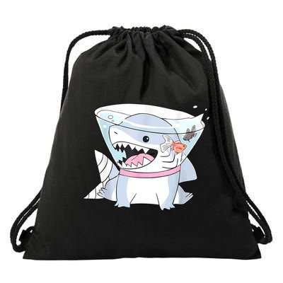 Vintage Jeff The Land Shark Drawstring Bag