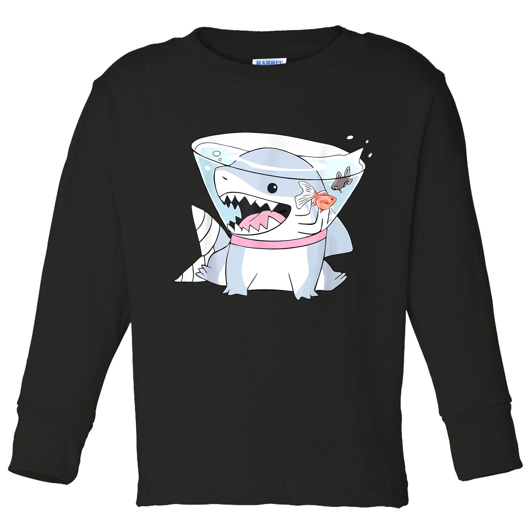 Vintage Jeff The Land Shark Toddler Long Sleeve Shirt
