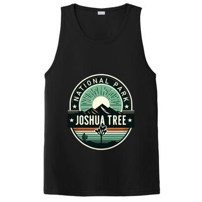 Vintage Joshua Tree National Park Hiking Camping Outdoor Gift PosiCharge Competitor Tank