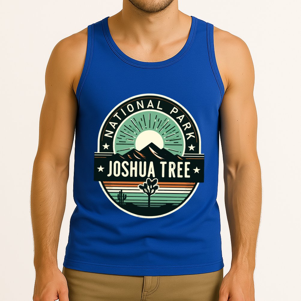 Vintage Joshua Tree National Park Hiking Camping Outdoor Gift Tank Top
