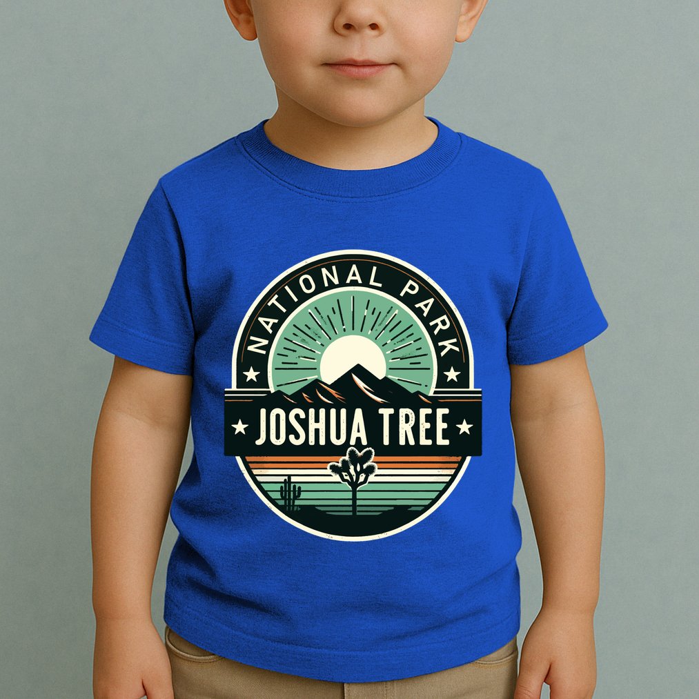 Vintage Joshua Tree National Park Hiking Camping Outdoor Gift Toddler T-Shirt