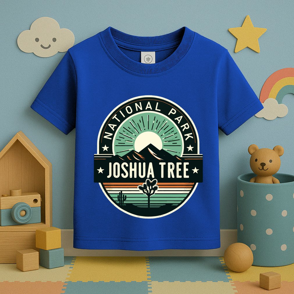 Vintage Joshua Tree National Park Hiking Camping Outdoor Gift Toddler T-Shirt
