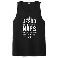 Vintage Jesus Took Naps Be Like Jesus Christian Religious PosiCharge Competitor Tank