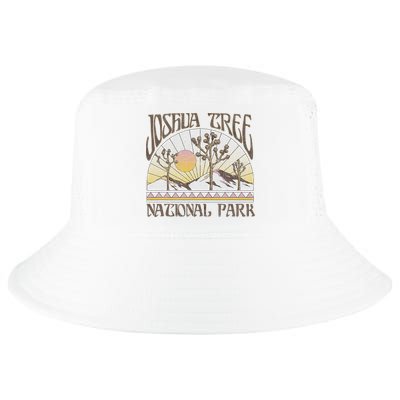 Vintage Joshua Tree National Park Retro Outdoor Camping Hike Cool Comfort Performance Bucket Hat