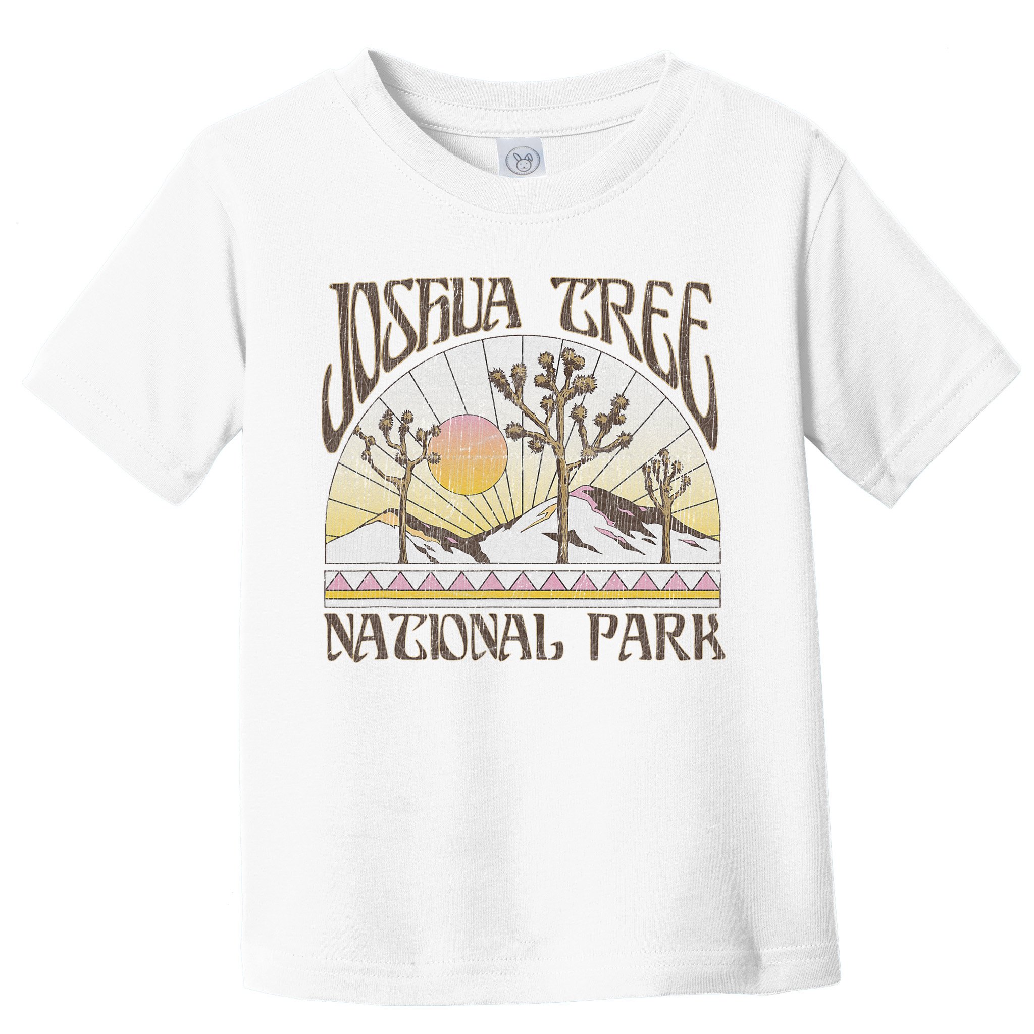 Vintage Joshua Tree National Park Retro Outdoor Camping Hike Toddler T-Shirt
