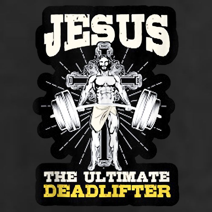 Vintage Jesus The Ultimate Deadlifter Funny Christian Gym Hat