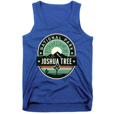 Vintage Joshua Tree National Park Hiking Camping Outdoor Gift Tank Top