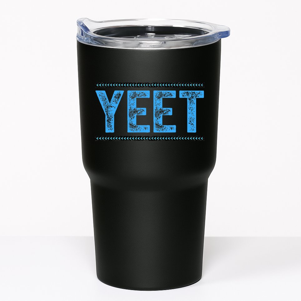 Vintage Yeet Apparel Saying Tumbler