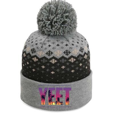 Vintage J.E.Y Uso Yeet The Baniff Cuffed Pom Beanie