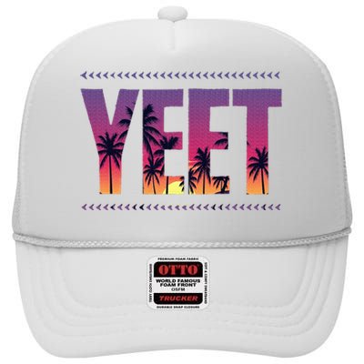 Vintage J.E.Y Uso Yeet High Crown Mesh Back Trucker Hat