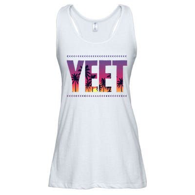 Vintage Yeet Ladies Essential Flowy Tank