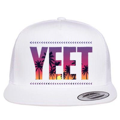 Vintage J.E.Y Uso Yeet Flat Bill Trucker Hat