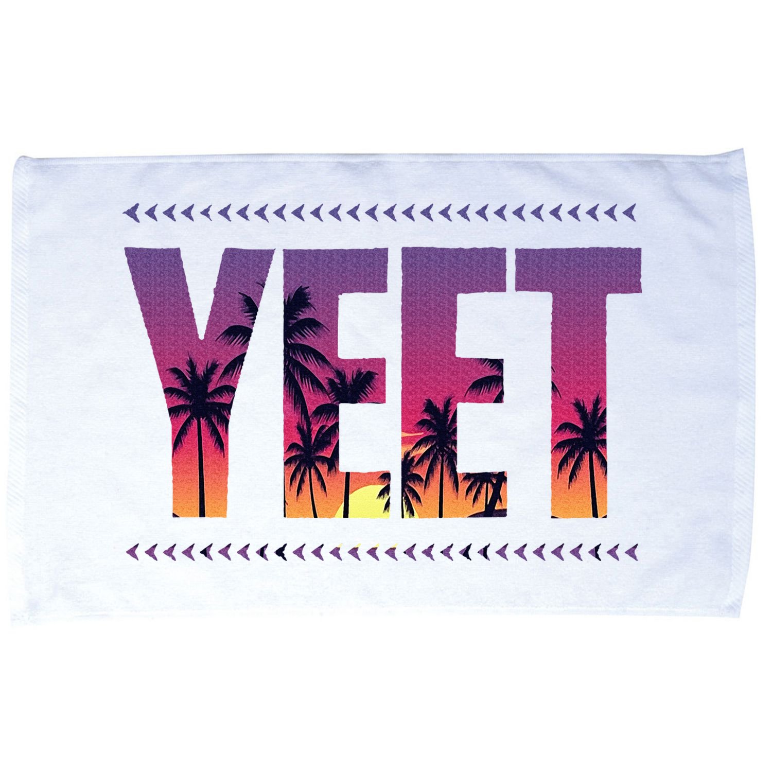 Vintage Yeet Microfiber Hand Towel