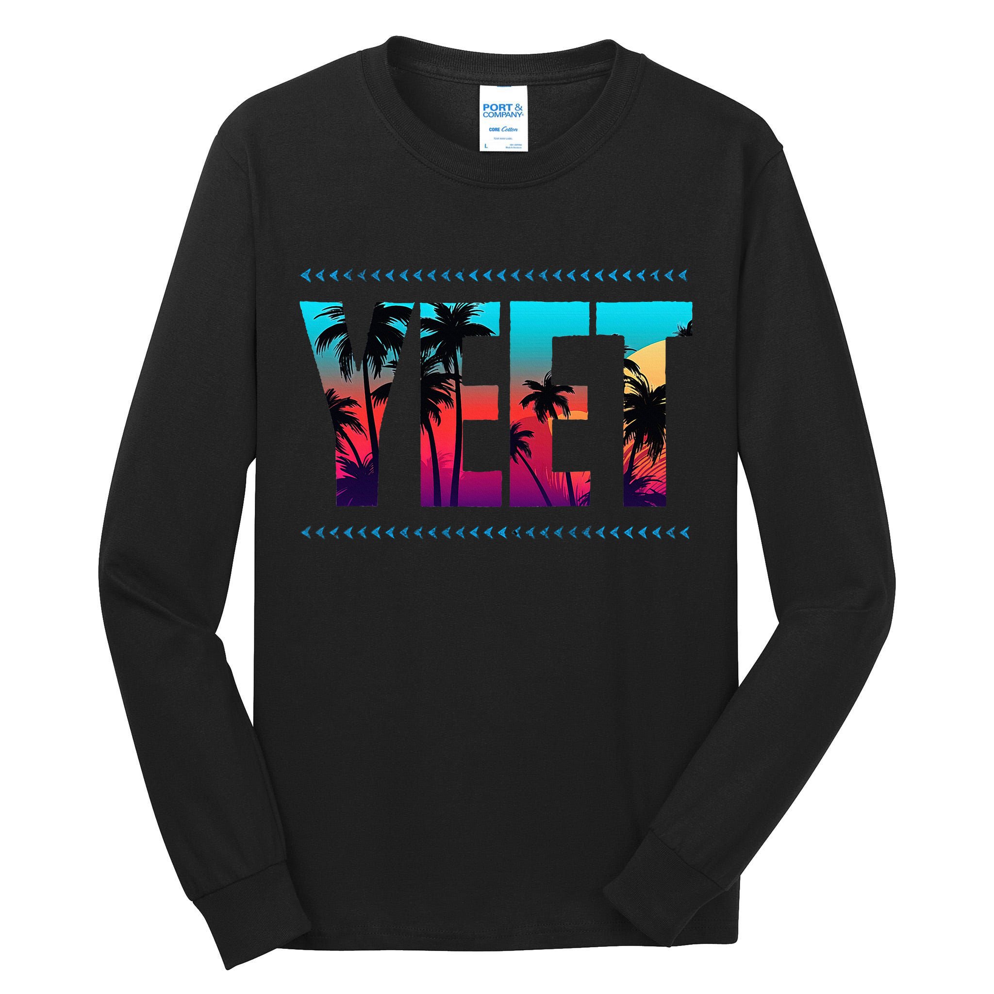 Vintage Yeet Saying Tall Long Sleeve T-Shirt