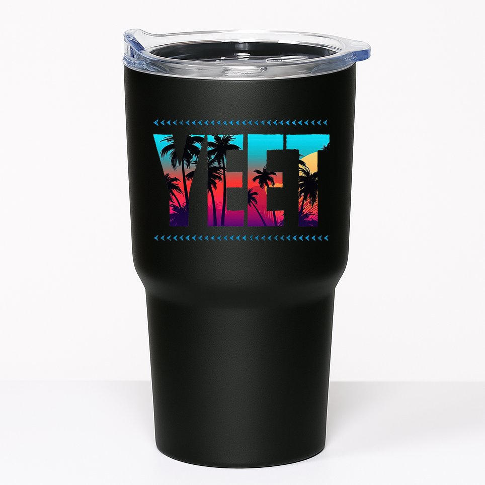 Vintage Yeet Saying Tumbler