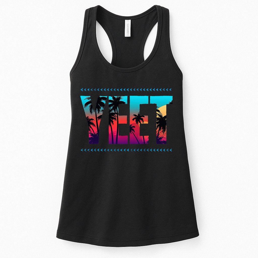 Vintage Yeet Saying Womens Tank Top