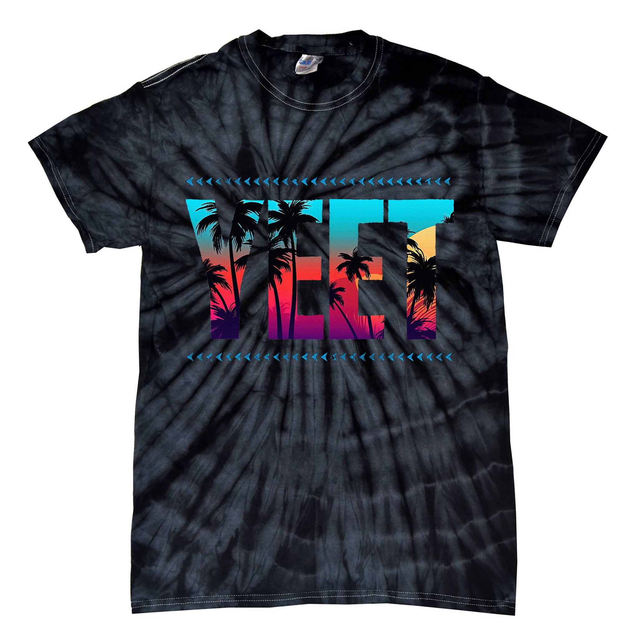 Vintage Yeet Saying Tie-Dye T-Shirt