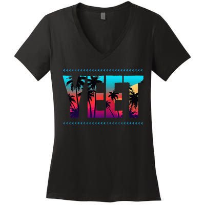 Vintage Jey Uso Yeet Saying Women's V-Neck T-Shirt