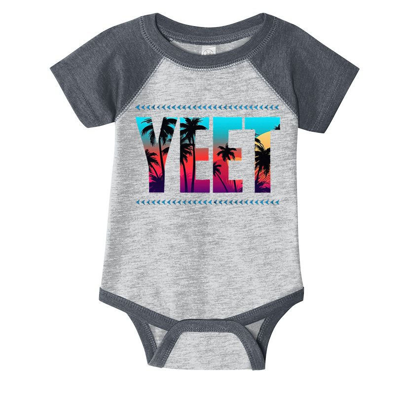 Vintage Yeet Saying Infant Baby Jersey Bodysuit
