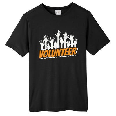 Volunteer Job Unpaid Volunteering Volunteers Gift Tall Fusion ChromaSoft Performance T-Shirt