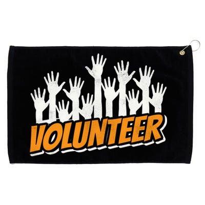 Volunteer Job Unpaid Volunteering Volunteers Gift Grommeted Golf Towel