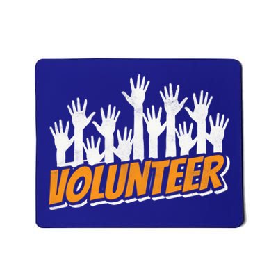 Volunteer Job Unpaid Volunteering Volunteers Gift Mousepad