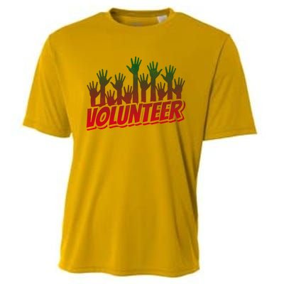 Volunteer Job Unpaid Volunteering Volunteers Gift Cooling Performance Crew T-Shirt