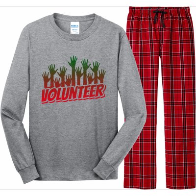 Volunteer Job Unpaid Volunteering Volunteers Gift Long Sleeve Pajama Set