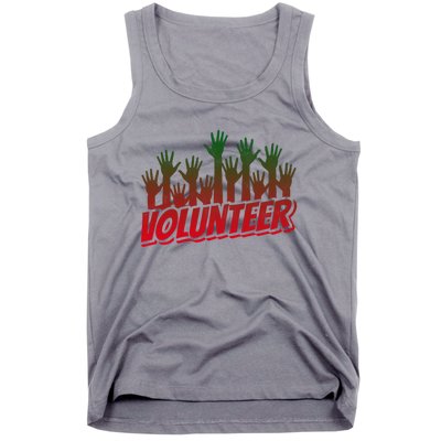 Volunteer Job Unpaid Volunteering Volunteers Gift Tank Top