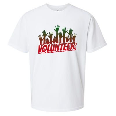 Volunteer Job Unpaid Volunteering Volunteers Gift Sueded Cloud Jersey T-Shirt