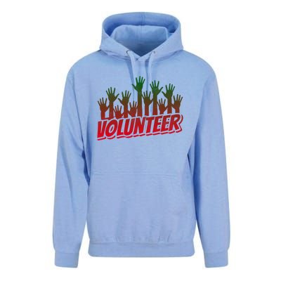 Volunteer Job Unpaid Volunteering Volunteers Gift Unisex Surf Hoodie