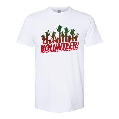 Volunteer Job Unpaid Volunteering Volunteers Gift Softstyle CVC T-Shirt