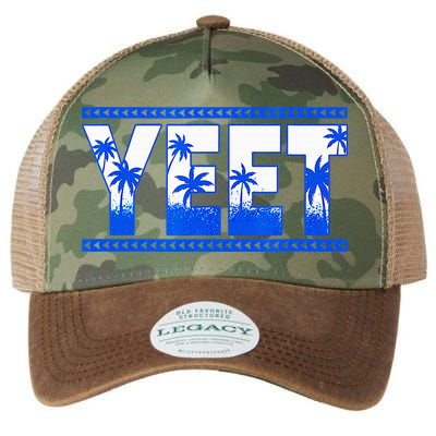 Vintage Y.E.E.T Legacy Tie Dye Trucker Hat
