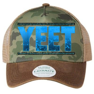 Vintage Yeet Apparel Saying Legacy Tie Dye Trucker Hat